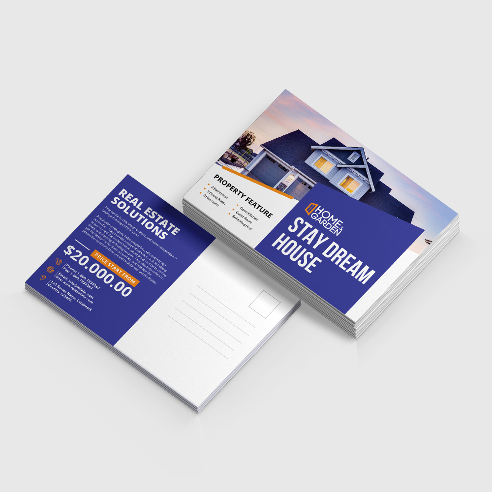 POSTCARDS AND RACKCARDS & BOOKMARKS