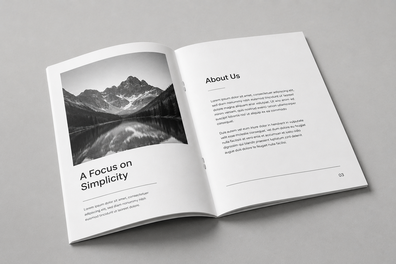 Catalogs & Booklets (Black & White)