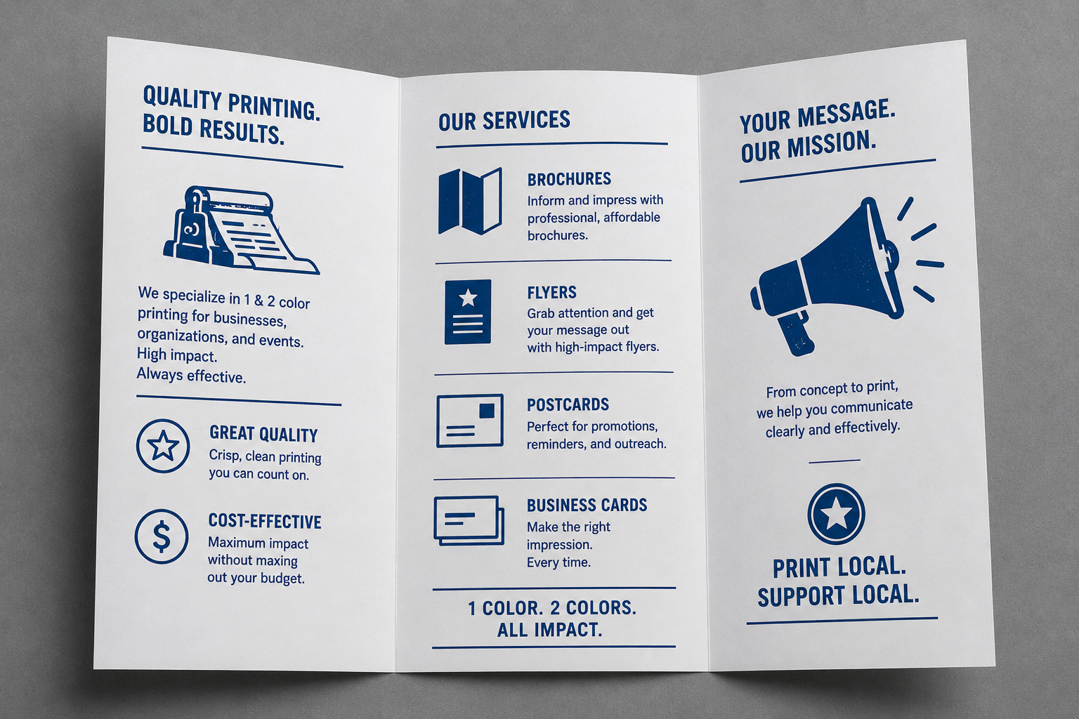 Flyers & Brochures