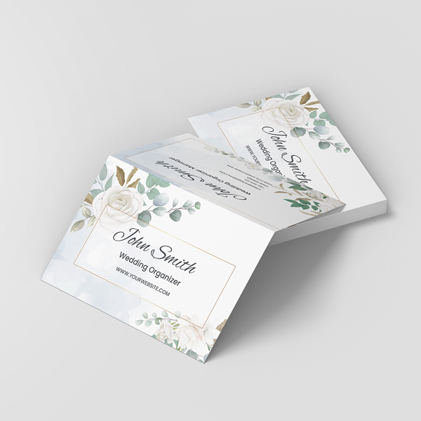Fold Over Business Cards