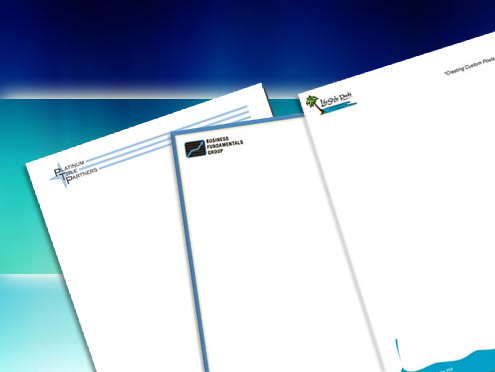 Letterhead (Spot Color)